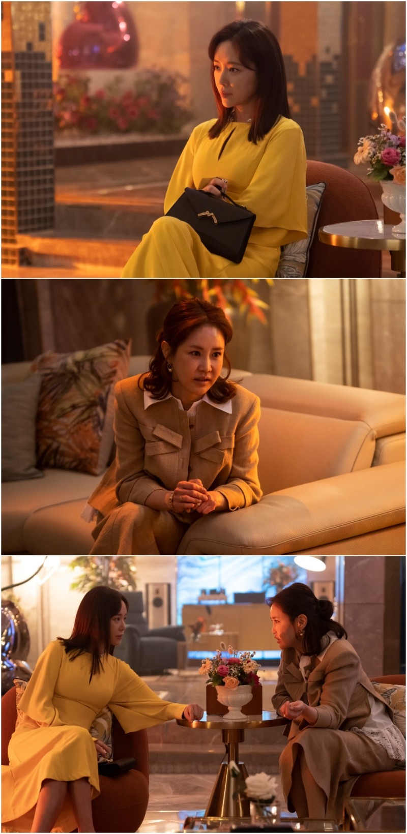 ‘7인의 탈출’ 이덕화 재산 노린 황정음X신은경 은밀한 회동 ‘작당모의 포착’