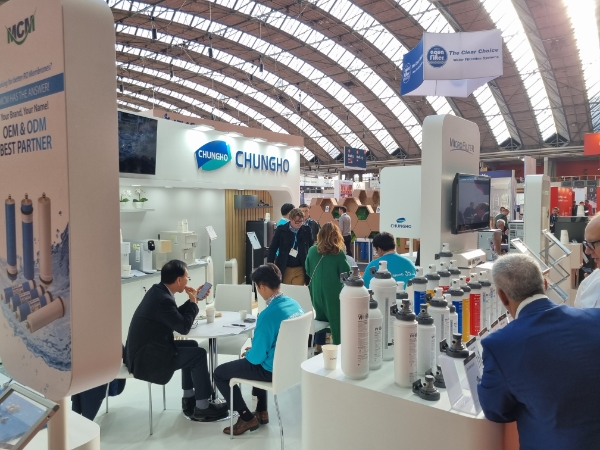 ‘아쿠아텍 암스테르담 2023’ 청호나이스 부스 사진