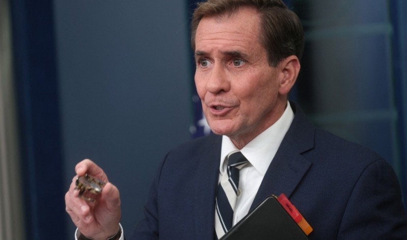 브리핑하는 커비 美 백악관 전략소통조정관(사진=연합)