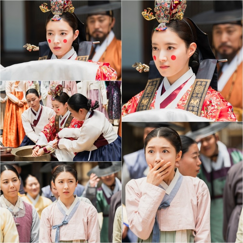 ‘열녀박씨 계약결혼뎐’ 이세영X주현영, 동시다발 놀람과 경악의 표정…혼란에 휩싸인 이유는?