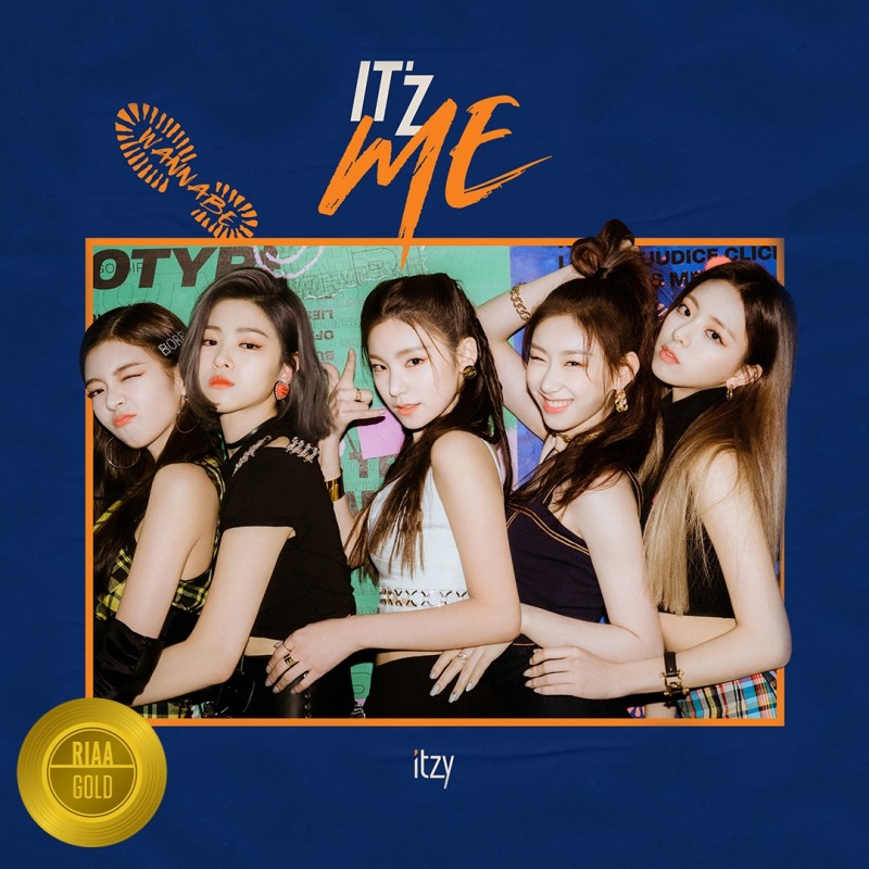 ITZY 'WANNABE', 美 레코드산업협회 골드 인증 획득…‘뜨거운 글로벌 인기’