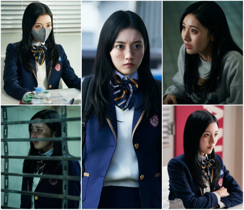 ‘하이쿠키’ 정다빈, ‘흉터분장+마스크연기+눈빛’ 장르 한계 넘은 연기력