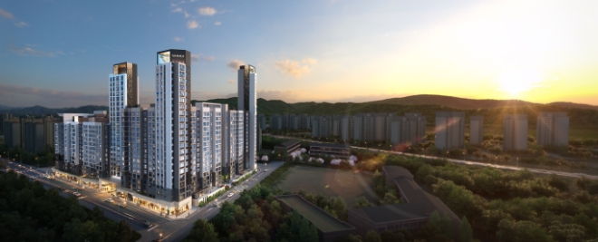 거여5단지 석경투시도 / 사진=대우건설 제공