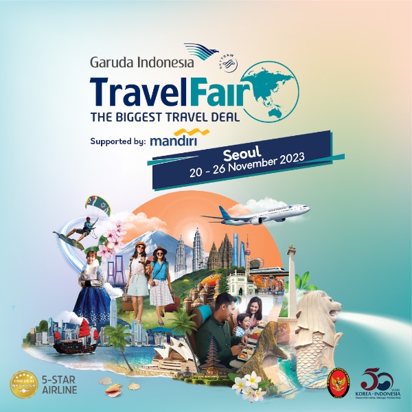가루다인도네시아항공, 수교 50주년 기념 ‘여행박람회’ 개최