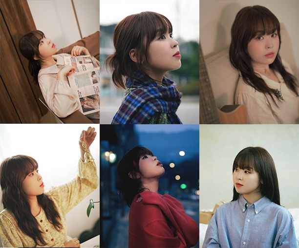 최유리, 신보 ‘생각을 멈추다 보면’ 오피셜 포토 공개…따듯한 가을 감성