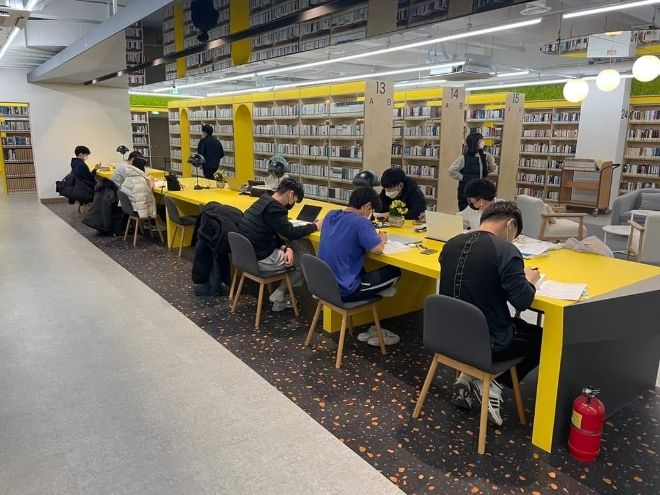 군립도서관 전경 / 사진=해남군 제공