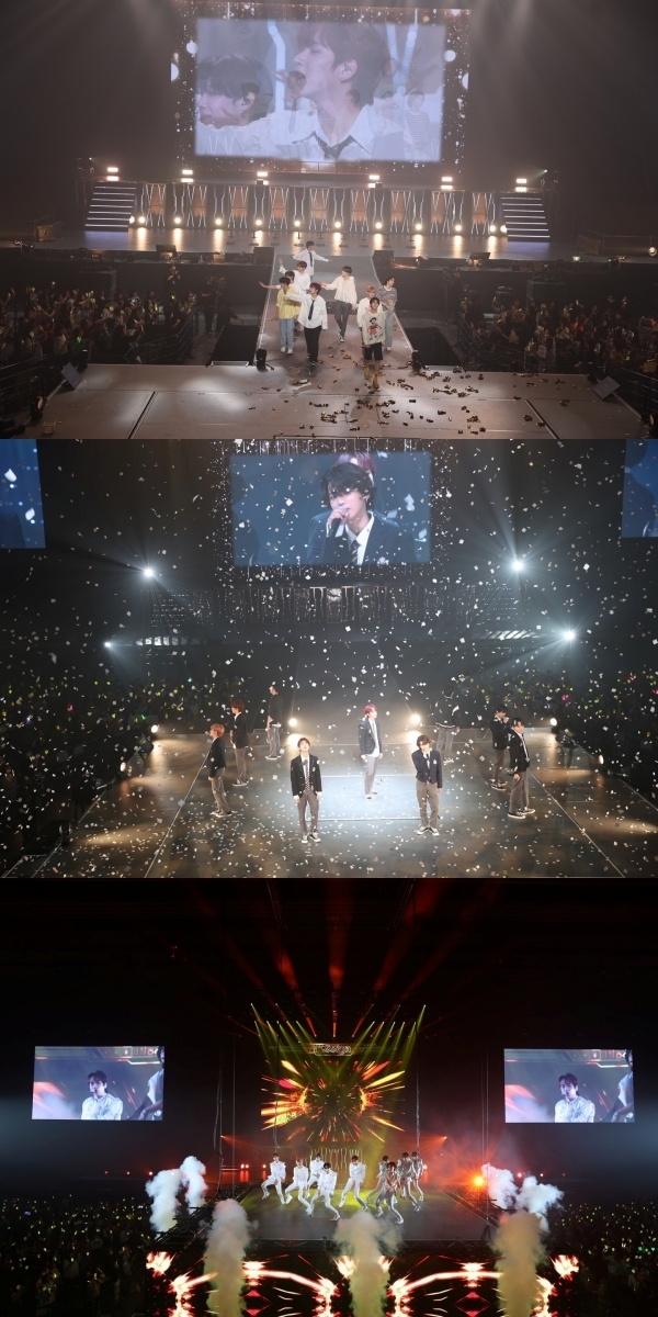 엔싸인, 日 정식 데뷔 전 아레나 접수 한 최초 아이돌…2만 4천 관객 '열광'