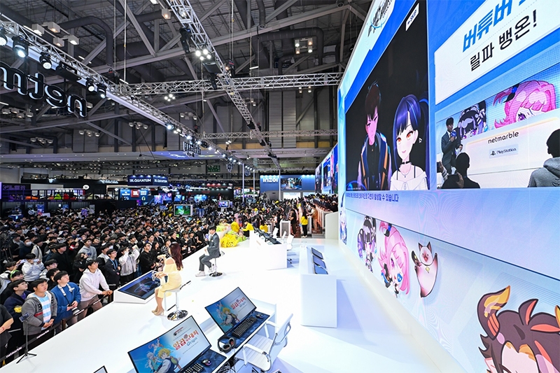 넷마블 '데미스 리본', 지스타서 버튜버 '릴파'와 시연 행사 진행