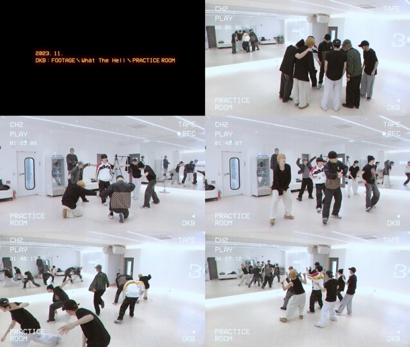다크비, 신곡 'What The Hell' 안무 일부 선공개…멤버 직접 안무 창작 참여