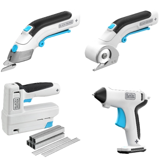 블랙앤데커, 인테리어 소품 제작 등 일상생활 속 다목적 DIY 작업이 가능한 크래프팅툴 4종