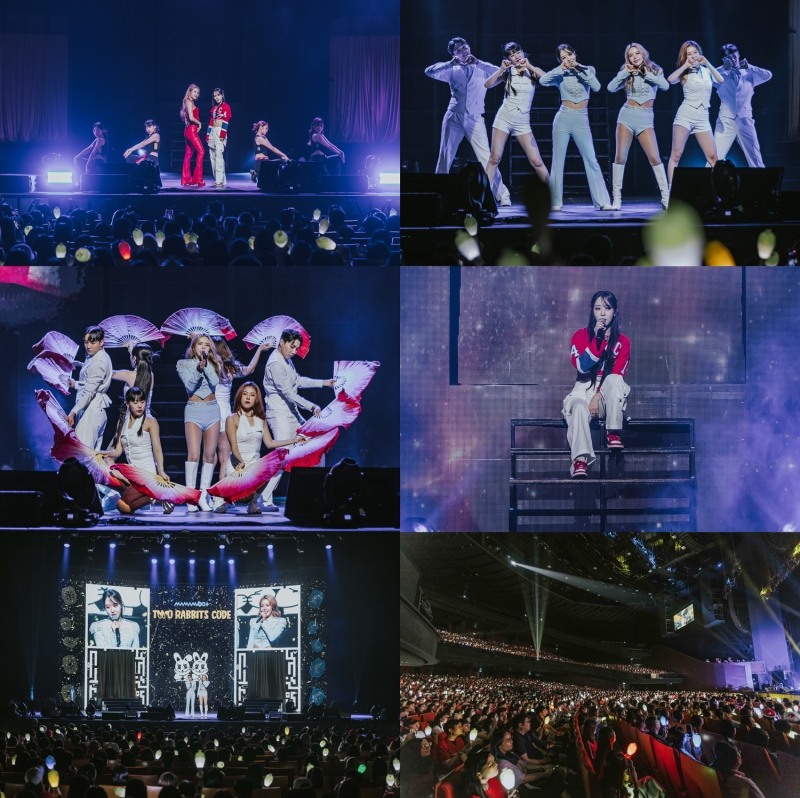 마마무+ 첫 팬콘서트 아시아 6개 도시 투어 순항 中…글로벌 무무 취향 저격