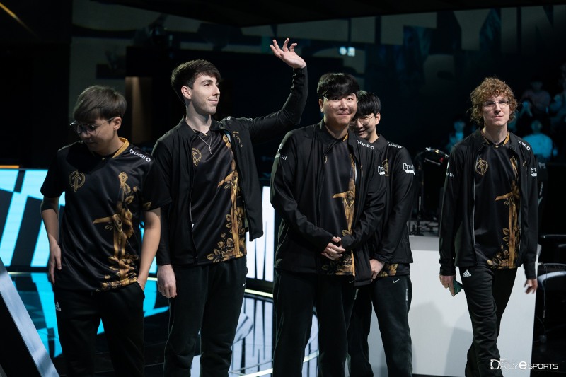 한국에서 열린 롤드컵 선발전에 참가했던 골든 가디언스.