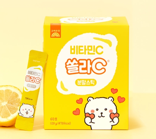 고려은단 '쏠라C 분말스틱' 신제품 출시