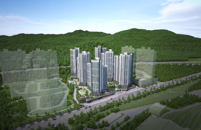 김해 삼계 푸르지오 센트럴파크 조감도 / 사진=대우건설 제공