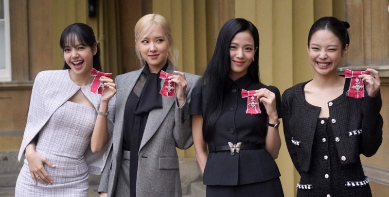 왼쪽부터 리사, 로제, 지수, 제니(사진=연합)