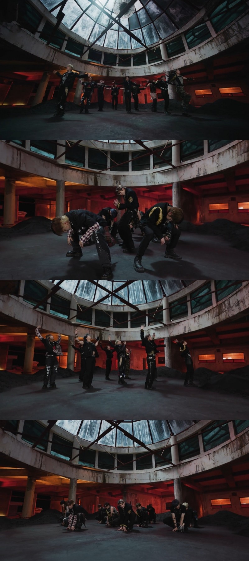 &TEAM, 정규 1집 타이틀곡 'War Cry' 퍼포먼스 뮤직비디오 공개…아홉 멤버 야성미 ‘시선 집중’