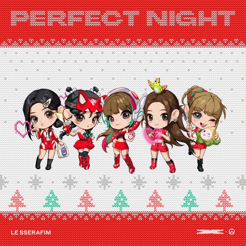 르세라핌, 23일 ‘Perfect Night (Holiday Remix)’ 발표…원곡에 크리스마스캐럴 느낌 가미