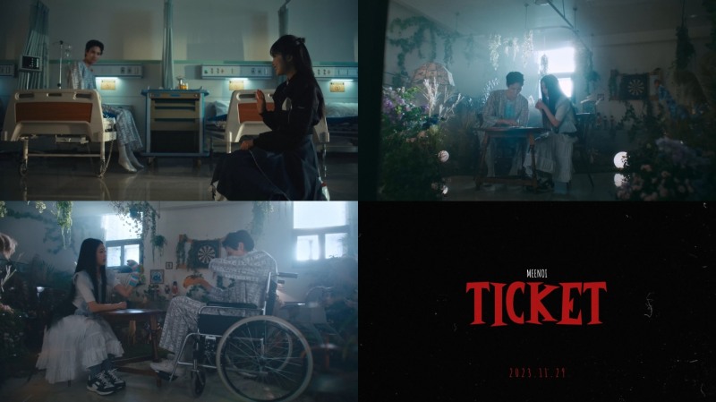MEENOI (미노이), 29일 컴백 확정…‘Ticket’ 뮤직비디오 티저 공개