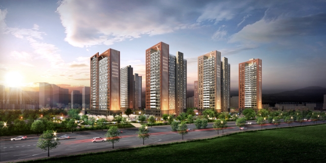 청주 가경 아이파크 6단지 투시도 / 사진=HDC현대산업개발 제공