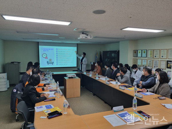 대구의료원정신응급대응협력기관합동회의모습