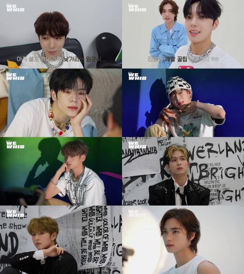 휘브, ‘Cut-Out’ 재킷 비하인드 필름 공개…카메라 뒤에서도 빛나는 비주얼