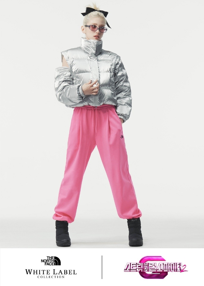 ‘스트릿댄스 걸스 파이터2’를 제작 협찬하는 노스페이스 화이트라벨