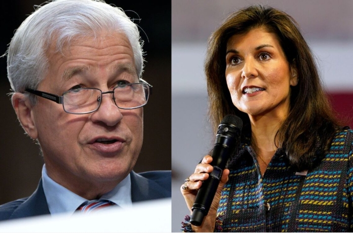 (상보) JP모간 다이먼 "미 공화당 대선 주자로 트럼프 대신 헤일리 전 UN대사가 좋은 대안"