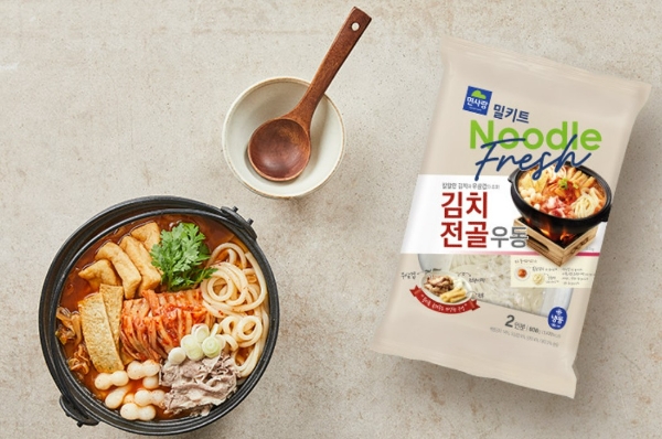 면사랑 ‘김치전골우동’(사진제공=면사랑)