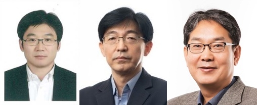 (왼쪽부터) 김대원, 김동현, 이성희 삼성엔지니어링 신임 부사장 / 사진=삼성엔지니어링 제공