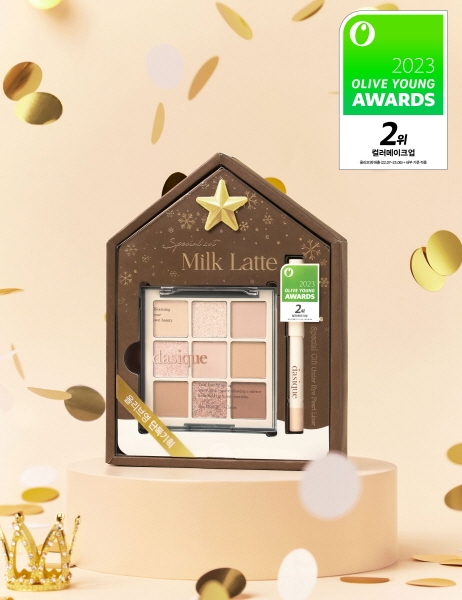 데이지크 '밀크라떼 섀도우 팔레트' 2023 올리브영 어워즈 컬러 메이크업 부문 수상