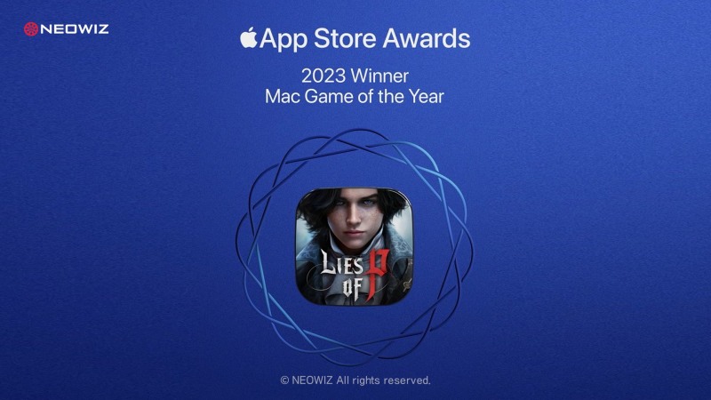 P의 거짓, 애플 '2023 앱스토어 어워드'서 '올해의 맥 게임' 부문 수상
