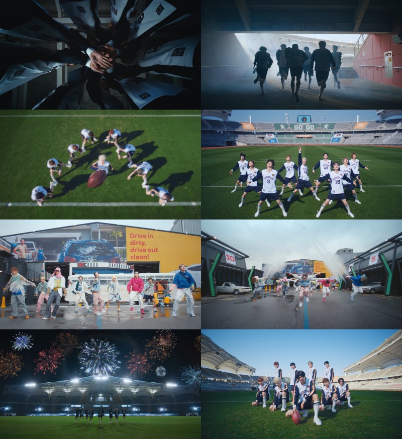 &TEAM, 정규 1집 수록곡 'Dropkick' 뮤직비디오 공개…스토리텔링 퍼포먼스 눈길