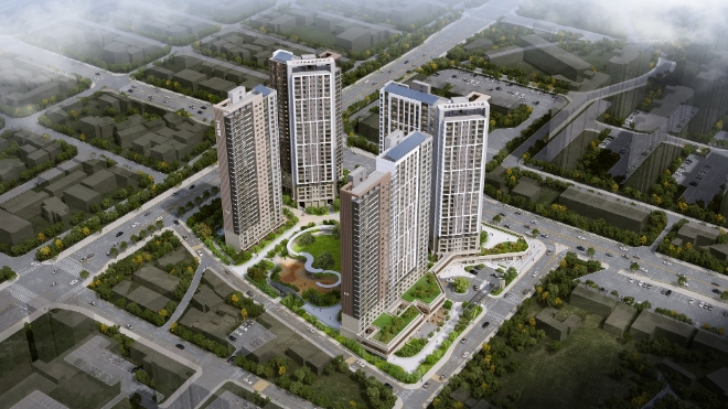 서산 센트럴 아이파크 조감도 / 사진=HDC현대산업개발 제공