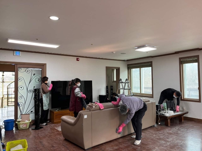 봉사활동 / 사진=군산시 제공