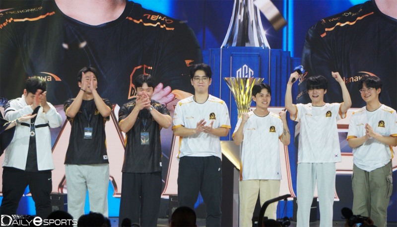 사진=PGC 2023에서 우승을 차지한 다나와 이스포츠.