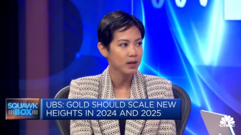 (상보) UBS "금 가격, 내년 말까지 2200달러 갈 듯"