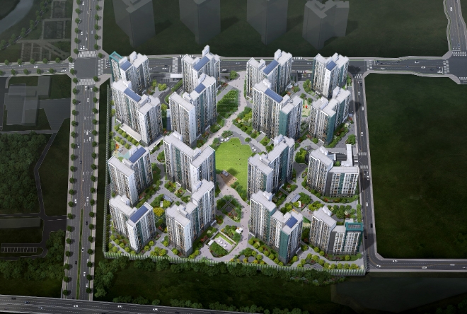 탕정 푸르지오 리버파크 조감도 / 사진=대우건설 제공