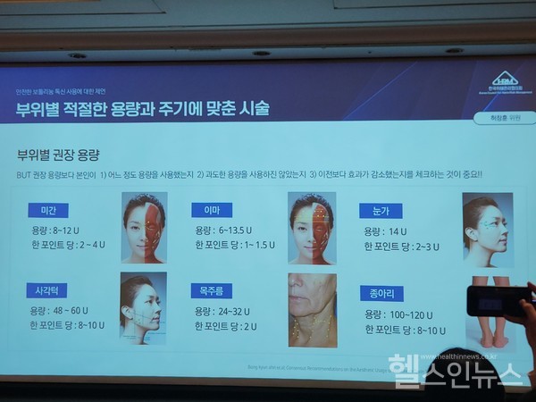 부위별적정주직와용량