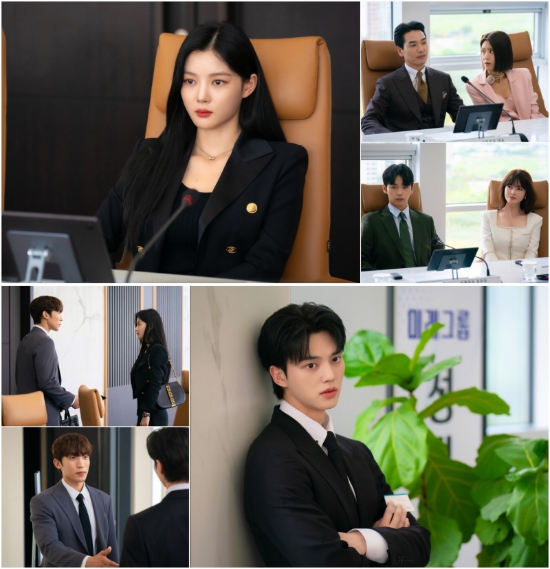 ‘마이 데몬’ 김유정 VS 김태훈, 김해숙 후계자 자리 두고 전쟁 돌입…날선 신경전 포착