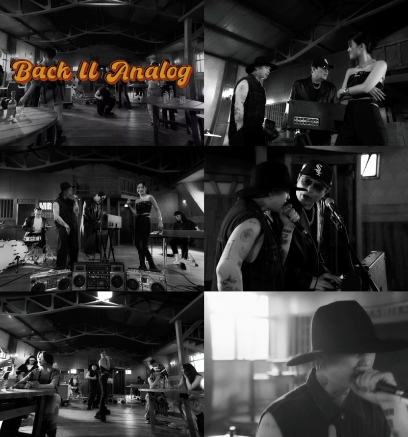 업타운, 신곡 'Back ll Analog' 완전체 라이브 영상 공개…세대를 뛰어 넘는 케미