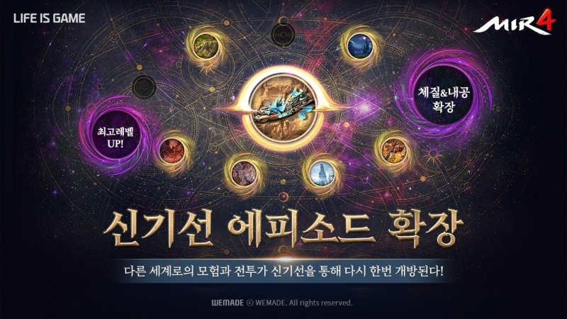 위메이드 '미르4', 신규 에피소드 추가
