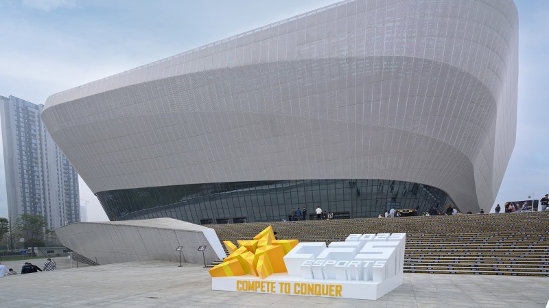 CFS 2023 그랜드 파이널 경기장 전경(사진=스마일게이트)