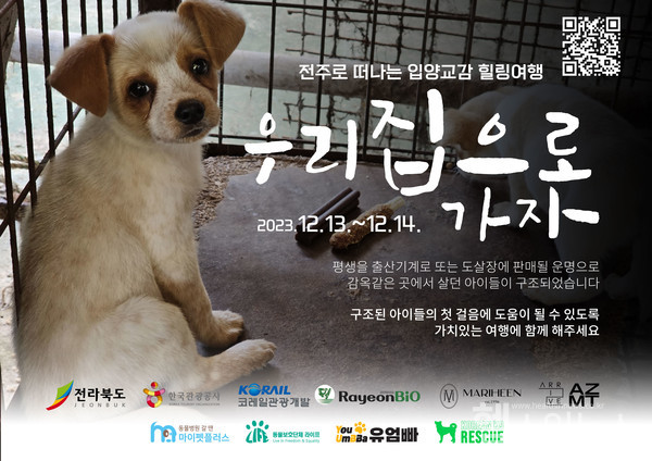 입양교감여행'우리집으로가자'포스터