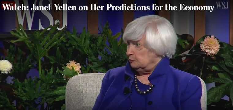 (상보) 미 옐런 "인플레 유의미하게 하락 중...연착륙 향해 가고 있어"