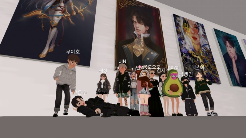 서울예술실용전문학교 시각디자인학과 메타버스 졸업 전시회