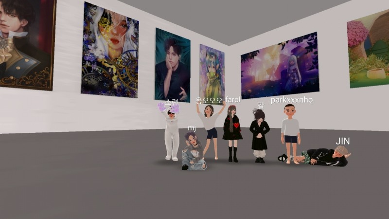 서울예술실용전문학교 시각디자인학과 메타버스 졸업 전시회