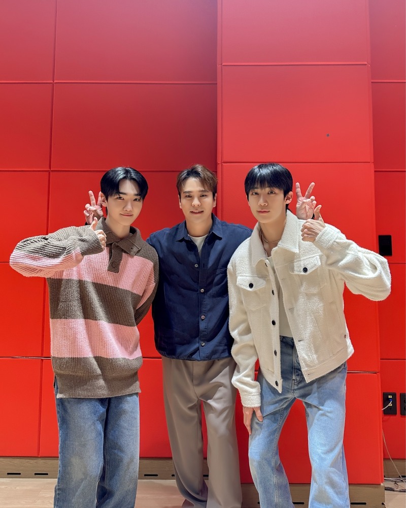 ATBO, SG워너비 김용준과 챌린지 화제…훈훈한 선후배 케미 완성
