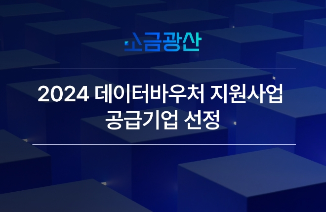 소금광산, 2024년 데이터바우처 공급기업으로 지정