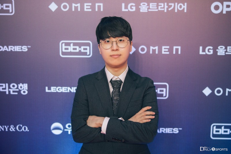 2023 LCK 어워드에서 만난 젠지 '기인' 김기인.