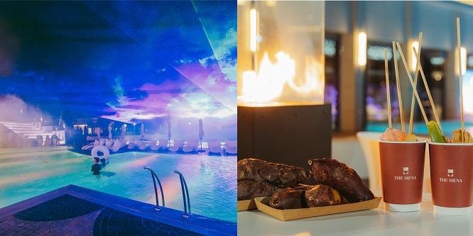 더 시에나 리조트, 37도 야외 온수풀 정비...겨울철 고객맞이 나서